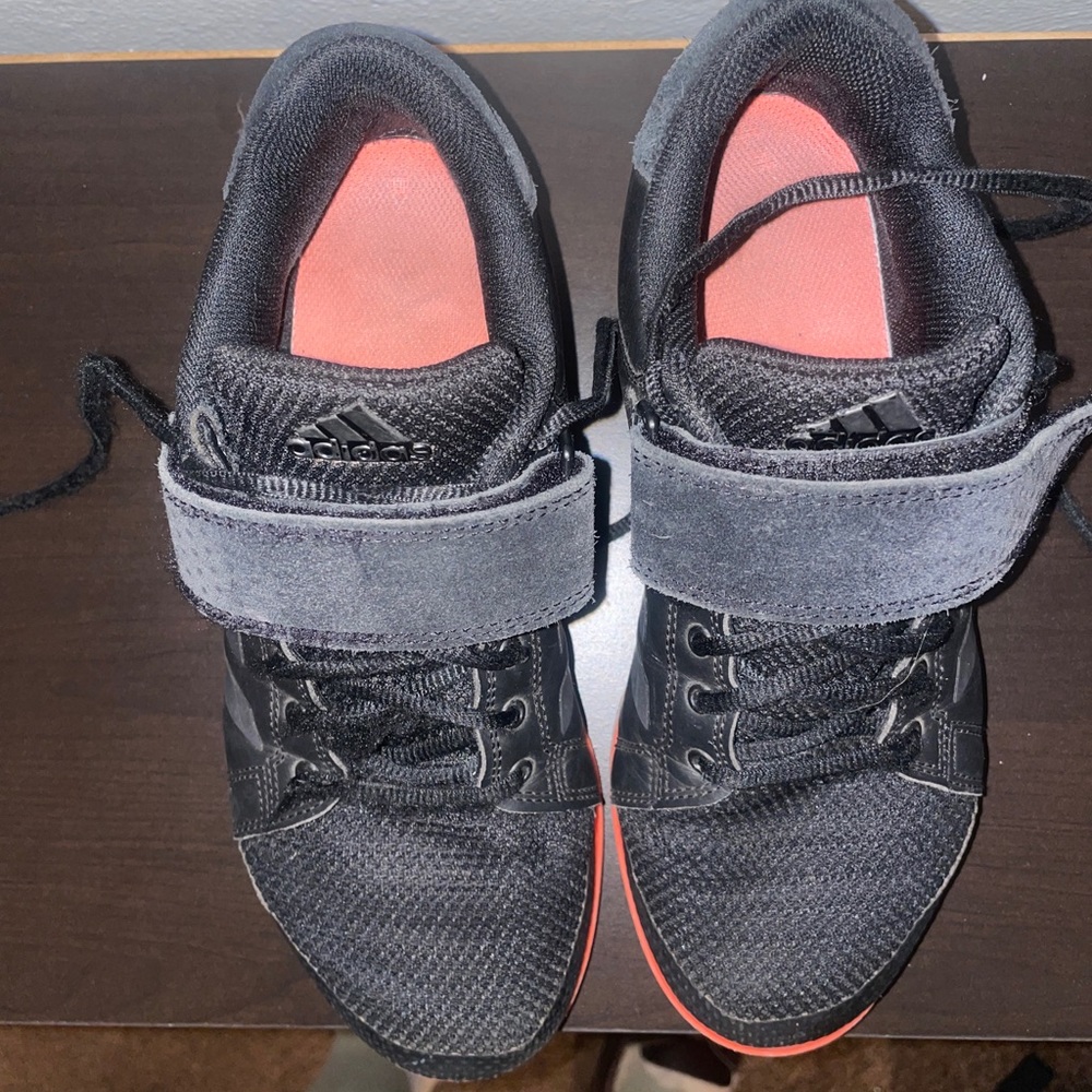 Adidas PowerLift 4 Black Weightlifting Gym Training Squat Sneaker Mens Size 7